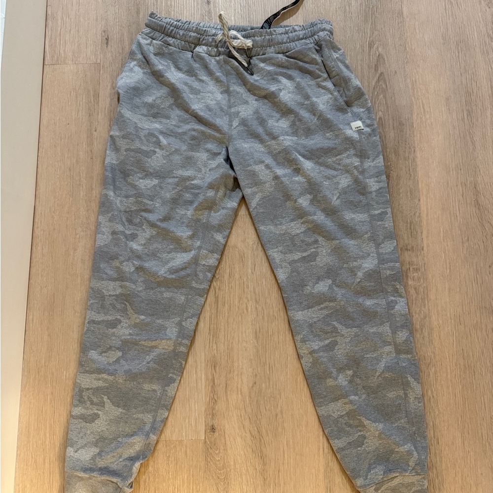 Gray Vuori Camo Joggers